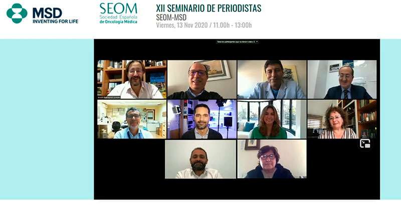 Foto seminario MSD SEOM 2020