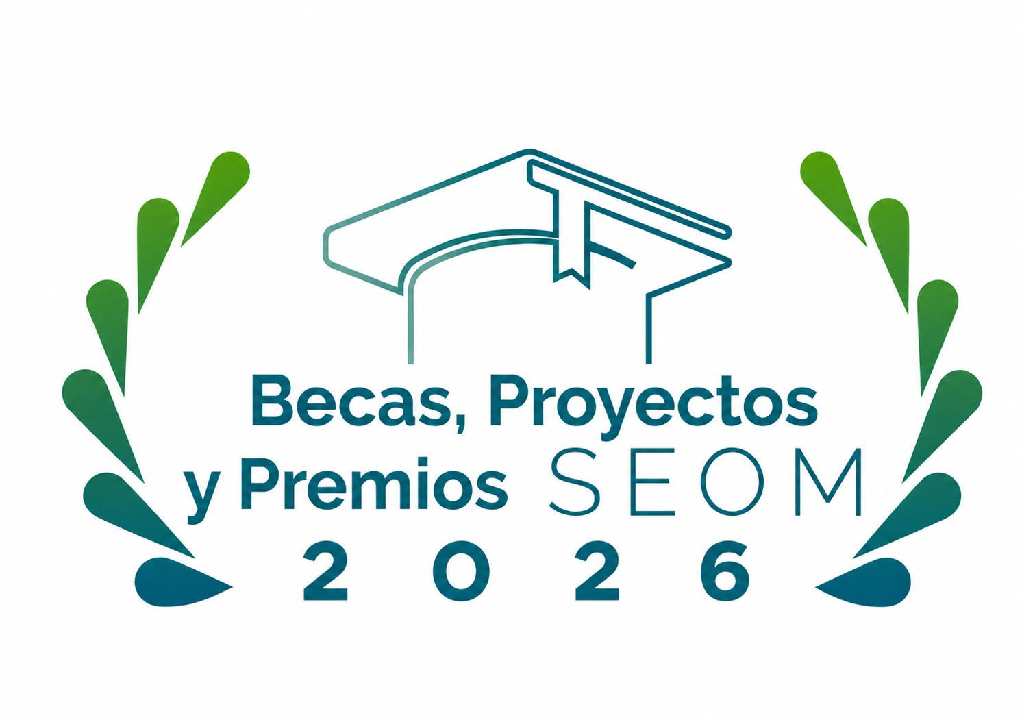 Logotipo de Becas SEOM2026